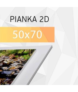Fotopianka 2D 50x70 (60x80 tył)